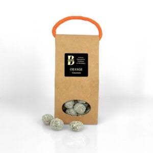 CHOCOLATS A L'ORANGE BOITE KRAFT 100G